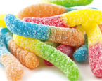 Sour Gummy Worms - 10 Oz. 0