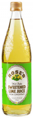 Rose's Sweetened Lime Juice (12oz bottles) (12oz bottles)