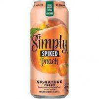 Simply - Spiked Peach Lemononade (24oz can) (24oz can)