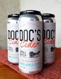 Doc's Cider - New England Style (4 pack 16oz cans) (4 pack 16oz cans)