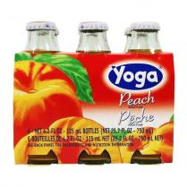 Yoga - Peach Nectar 6 Pack Bottles (6 pack cans) (6 pack cans)